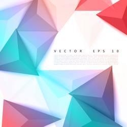 Background abstract polygon triangle vector