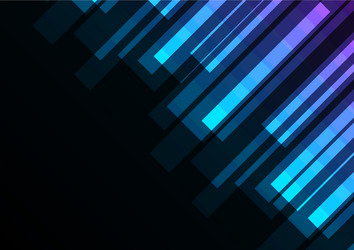 blue stripe overlap in dark background vector image
