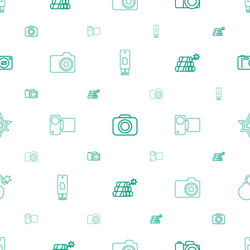 flash icons pattern seamless white background vector