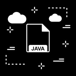 java icon vector image