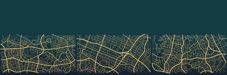 map navigation to own houseview from above vector image