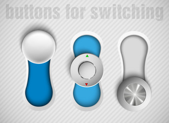 mixing console faders vector image