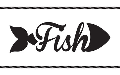 Colorful Fish Motif vector