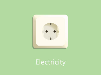 Power socket Royalty Free Vector Image - VectorStock