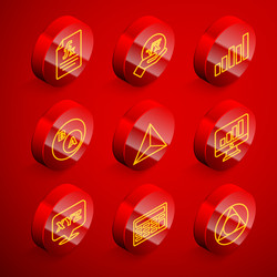 set line function mathematical symbol schedule vector image
