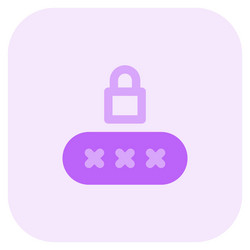 to keep your device secure with unique lock vector image