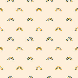 Abstract seamless pattern with modern print vector