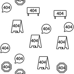 404 http error message seamless pattern vector