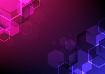 polygon abstract background vector image