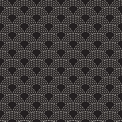 seamless pattern repeating geometric elements vector image