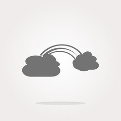 Abstract cloud web background isolated vector