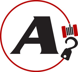 crane hook towing letter vector