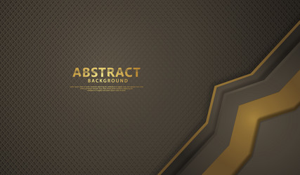 Luxury Overlapping Layers Background vector image