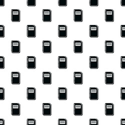 notebook pattern seamless vector image