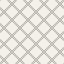 seamless pattern repeating geometric elements vector image