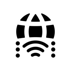 Global network icon Royalty Free Vector Image - VectorStock
