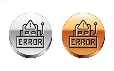 Black line error in the operation program vector