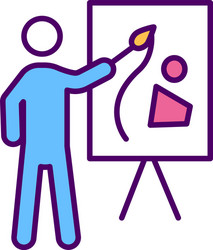 Oral Presentation Skills Rgb Color Icon Royalty Free Vector Oral Presentation Skills Rgb Color Icon Royalty Free Vector