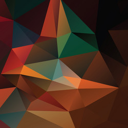 abstract retro triangle background vector image