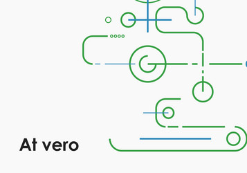 Pattern with digital geometric data network vector