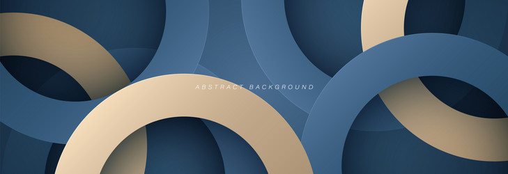 abstract circle shape overlay layer background vector image