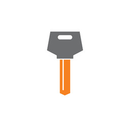 key icon on background for graphic and web design vector image