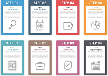 Workflow & Process Elements vector image