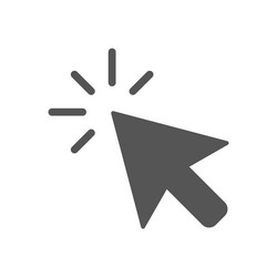 Computer Click Cursor Icon vector