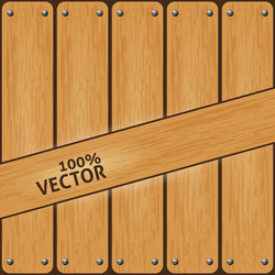 Rustic Wooden Texture Background Vector Image