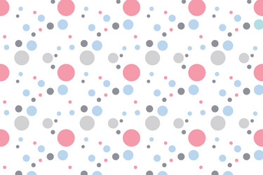 abstract flat colorful circles pattern background vector image