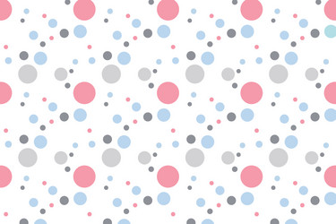 Abstract flat colorful circles pattern background vector