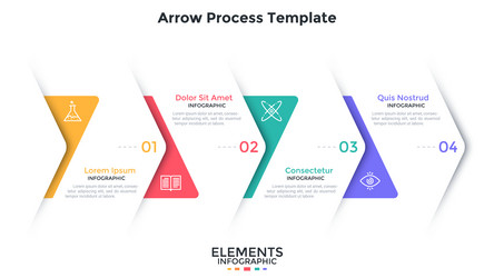 Modern infographic options banner vector