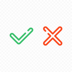 check mark icons vector