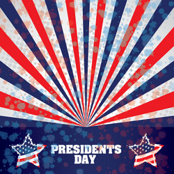 Presidents Day Celebration Vector Image