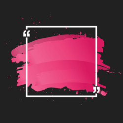 quote text bubble commas note message and comment vector image