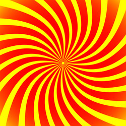 spiral twisting background pattern in square vector image