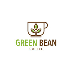 Abstract coffee cup vector