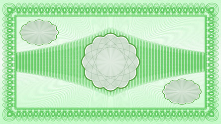 sample symmetrical blank with protective mesh vector image