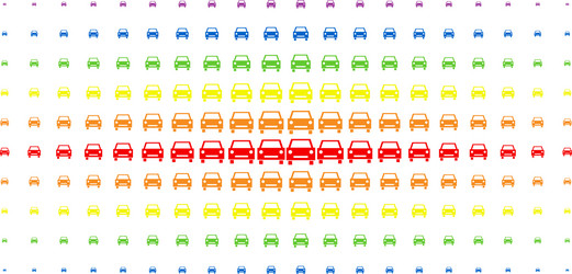 car spectrum halftone matrix vector