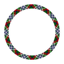 Circle borders and frames round border pattern vector