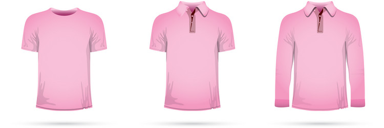 T-Shirt Blank Pink Vector Images (over 510)