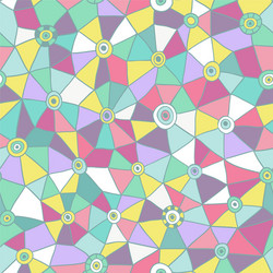 abstract triangles pattern honeycomb grid vector image