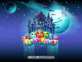 loading screen for a computer game on the topic vector image