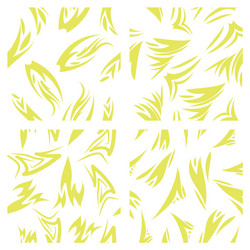 assembly of patterns in striped style vector