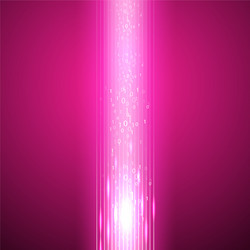 Pink background with stream of binary code vector