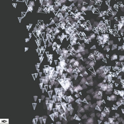 dynamic background bokeh motion effect vector image