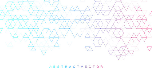 modern abstract texture background with triangle vector image