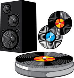 disco equipment vector