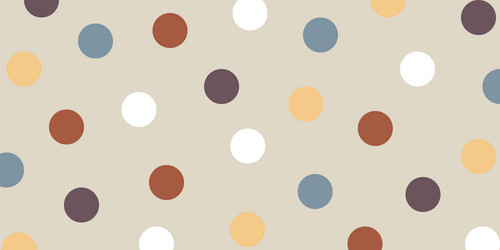 boho stains pattern background random placed vector image