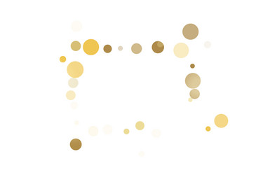 Gold glitter confetti great design for any Vector Image